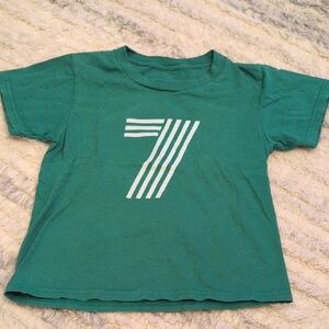 Green 7 Birthday Shirt